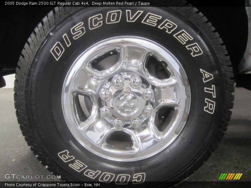 Deep Molten Red Pearl / Taupe 2005 Dodge Ram 2500 SLT Regular Cab 4x4