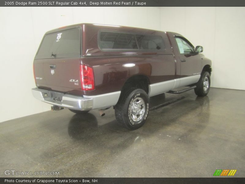 Deep Molten Red Pearl / Taupe 2005 Dodge Ram 2500 SLT Regular Cab 4x4