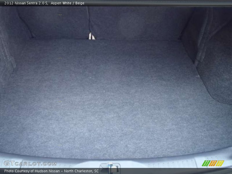 Aspen White / Beige 2012 Nissan Sentra 2.0 S