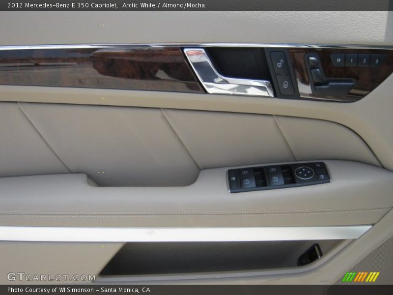 Arctic White / Almond/Mocha 2012 Mercedes-Benz E 350 Cabriolet