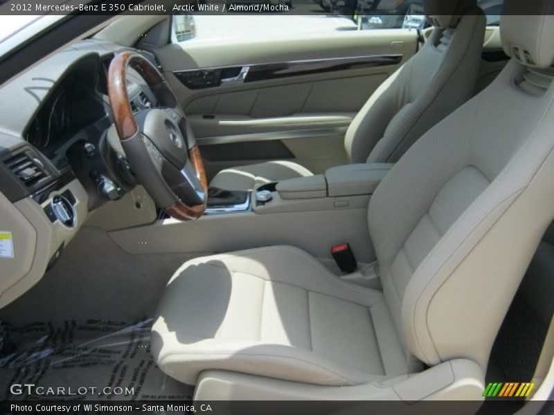  2012 E 350 Cabriolet Almond/Mocha Interior