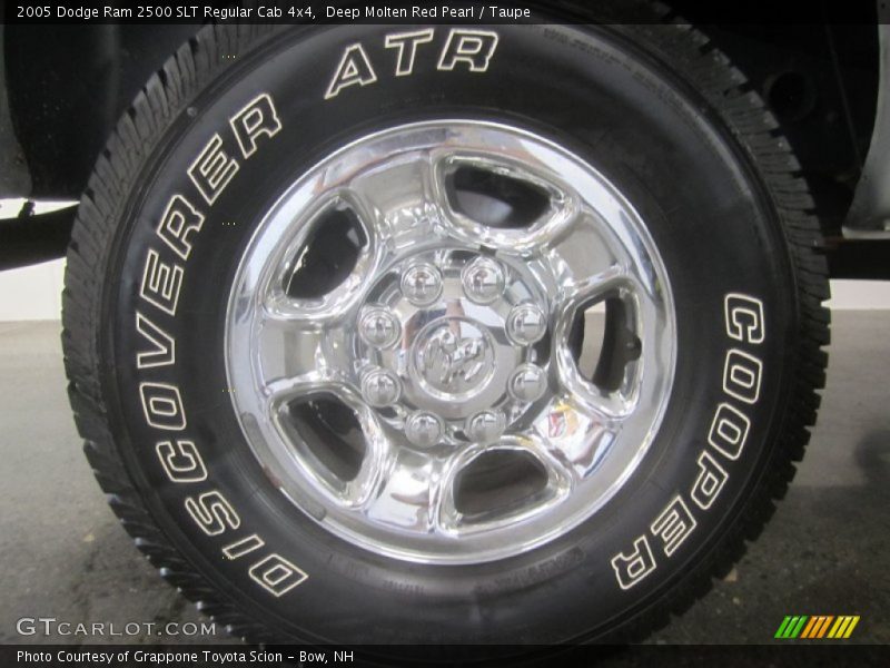 Deep Molten Red Pearl / Taupe 2005 Dodge Ram 2500 SLT Regular Cab 4x4
