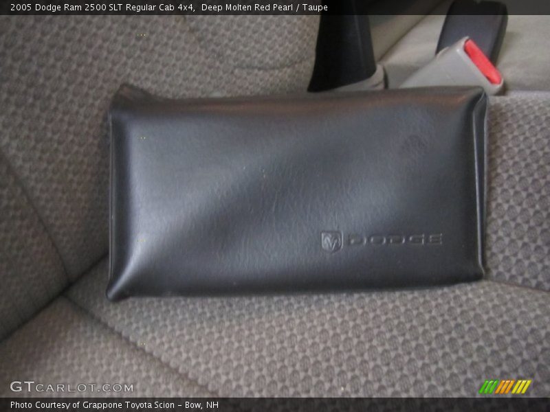 Deep Molten Red Pearl / Taupe 2005 Dodge Ram 2500 SLT Regular Cab 4x4