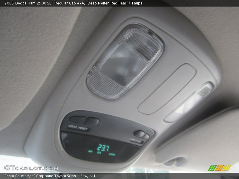 Deep Molten Red Pearl / Taupe 2005 Dodge Ram 2500 SLT Regular Cab 4x4