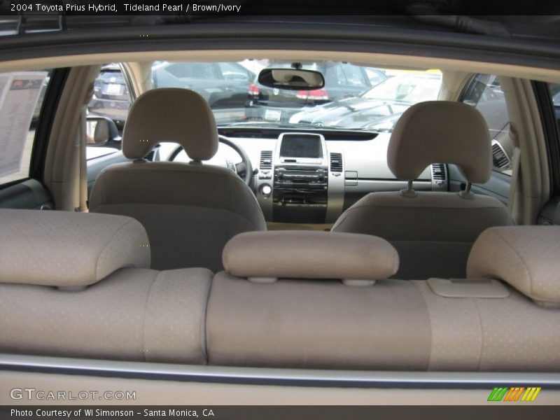 Tideland Pearl / Brown/Ivory 2004 Toyota Prius Hybrid