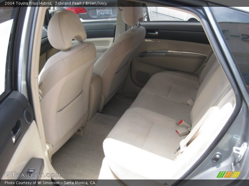 Tideland Pearl / Brown/Ivory 2004 Toyota Prius Hybrid