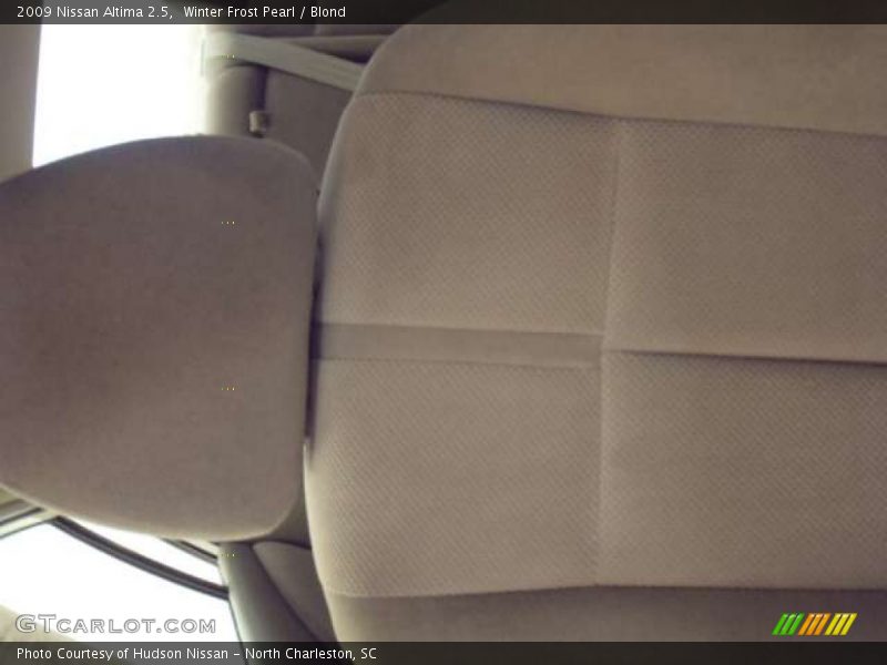 Winter Frost Pearl / Blond 2009 Nissan Altima 2.5