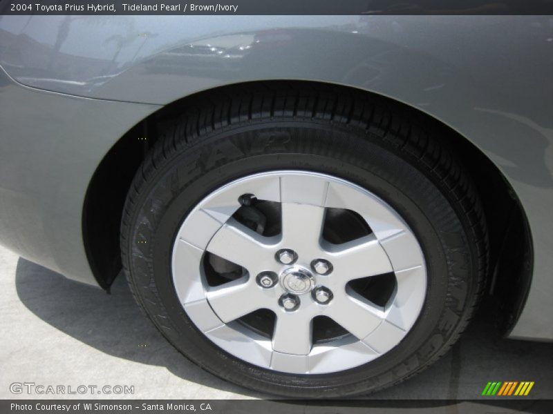 Tideland Pearl / Brown/Ivory 2004 Toyota Prius Hybrid