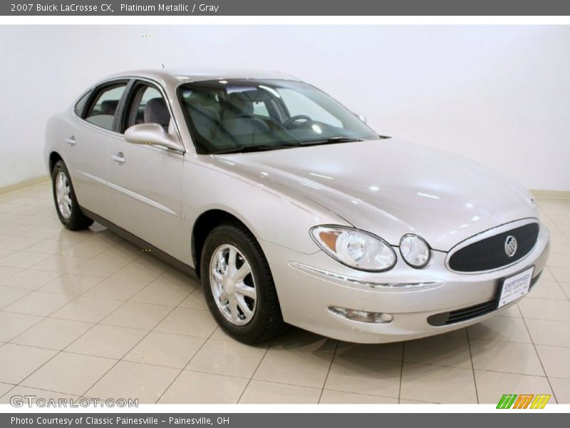 Platinum Metallic / Gray 2007 Buick LaCrosse CX