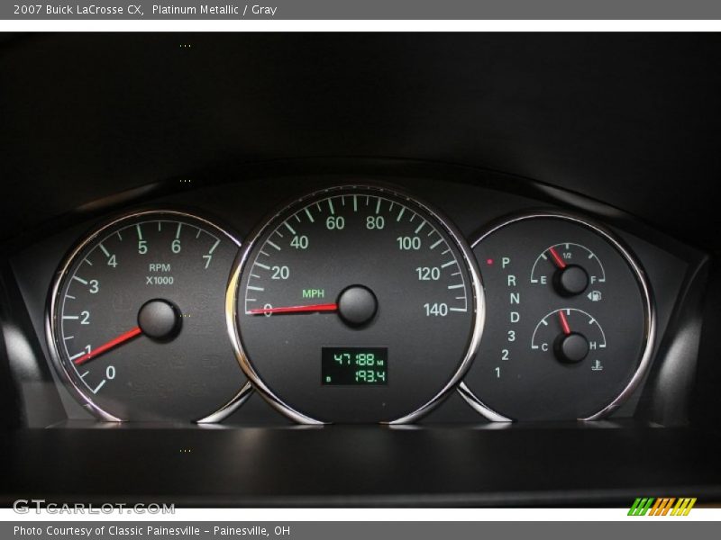Platinum Metallic / Gray 2007 Buick LaCrosse CX