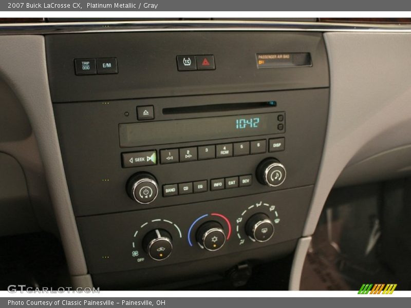 Platinum Metallic / Gray 2007 Buick LaCrosse CX