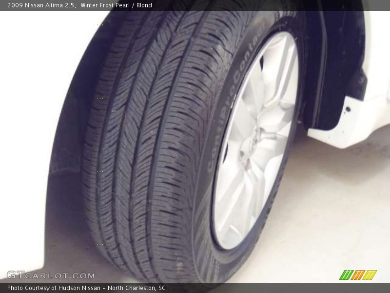 Winter Frost Pearl / Blond 2009 Nissan Altima 2.5