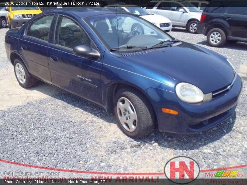 Patriot Blue Pearlcoat / Agate 2000 Dodge Neon ES