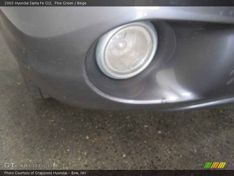 Pine Green / Beige 2003 Hyundai Santa Fe GLS