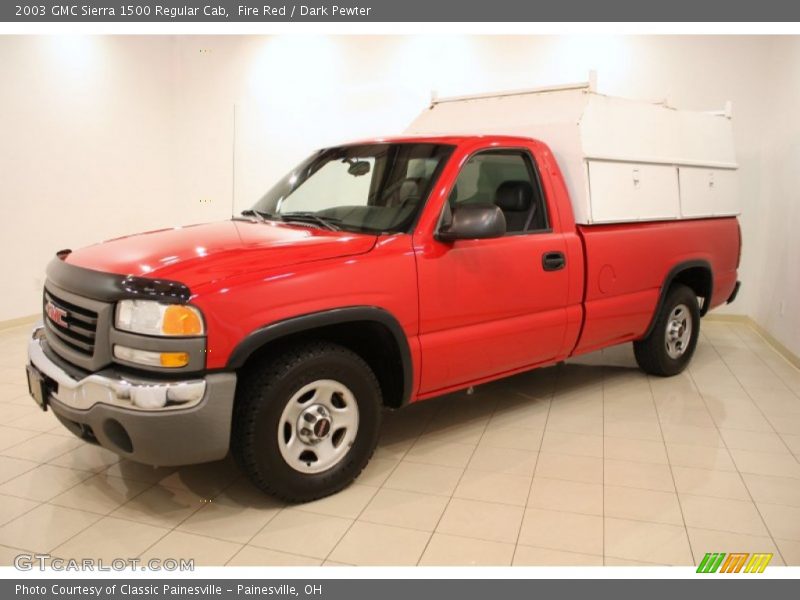 Fire Red / Dark Pewter 2003 GMC Sierra 1500 Regular Cab