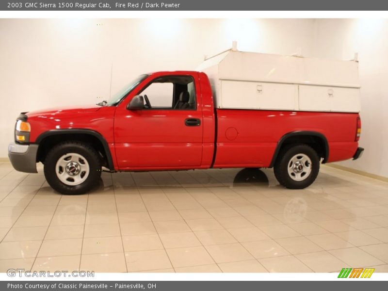 Fire Red / Dark Pewter 2003 GMC Sierra 1500 Regular Cab