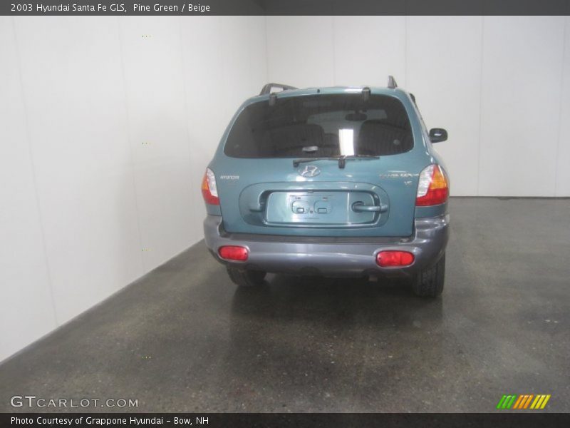 Pine Green / Beige 2003 Hyundai Santa Fe GLS