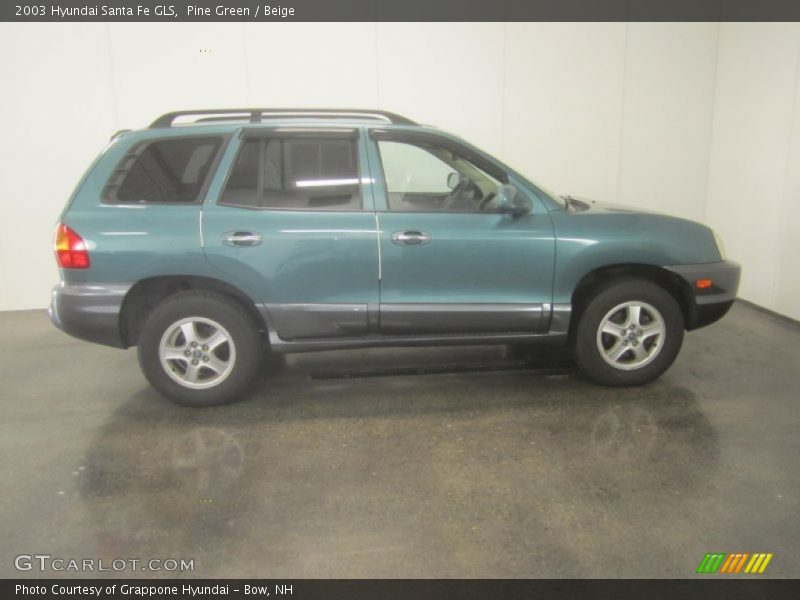 Pine Green / Beige 2003 Hyundai Santa Fe GLS