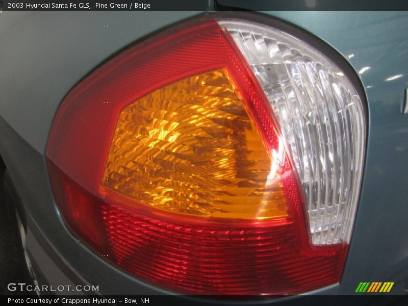 Pine Green / Beige 2003 Hyundai Santa Fe GLS