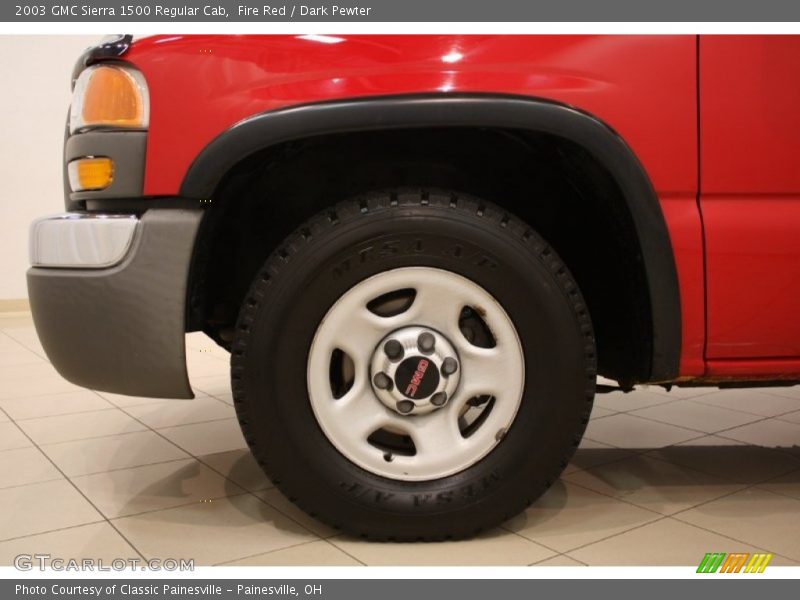 Fire Red / Dark Pewter 2003 GMC Sierra 1500 Regular Cab