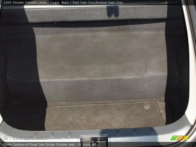 Black / Dark Slate Grey/Medium Slate Grey 2005 Chrysler Crossfire Limited Coupe