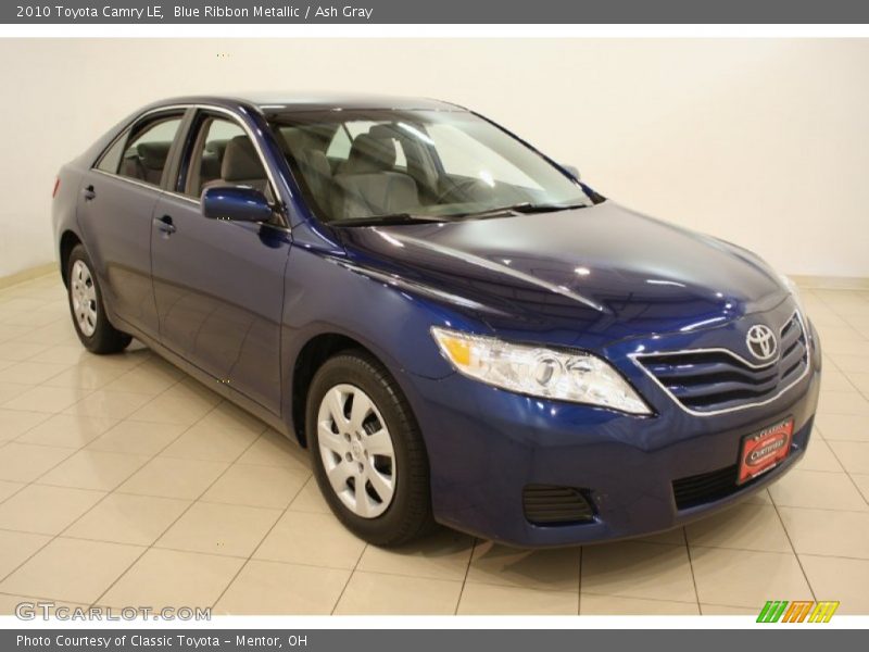 Blue Ribbon Metallic / Ash Gray 2010 Toyota Camry LE