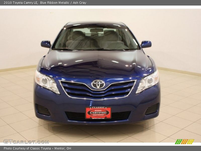 Blue Ribbon Metallic / Ash Gray 2010 Toyota Camry LE