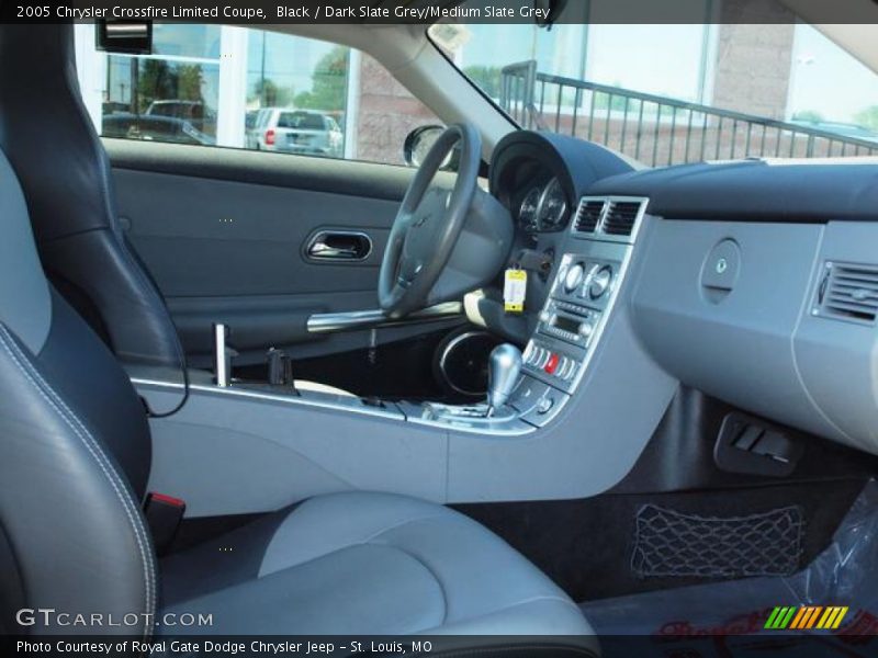 Black / Dark Slate Grey/Medium Slate Grey 2005 Chrysler Crossfire Limited Coupe