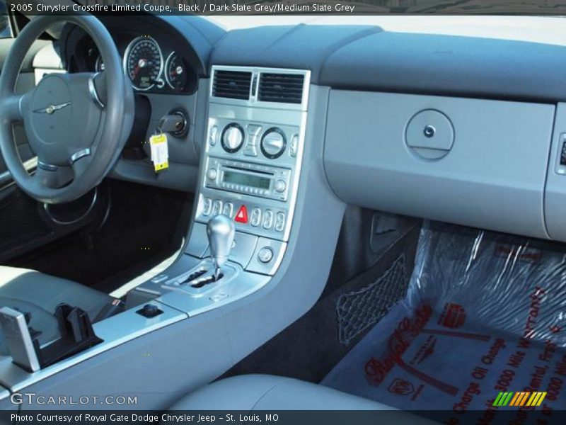 Black / Dark Slate Grey/Medium Slate Grey 2005 Chrysler Crossfire Limited Coupe