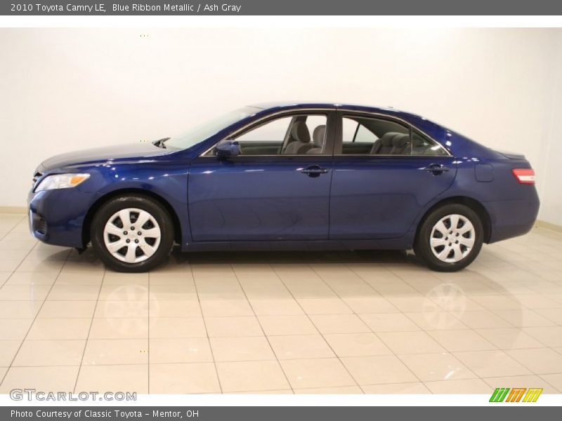 Blue Ribbon Metallic / Ash Gray 2010 Toyota Camry LE