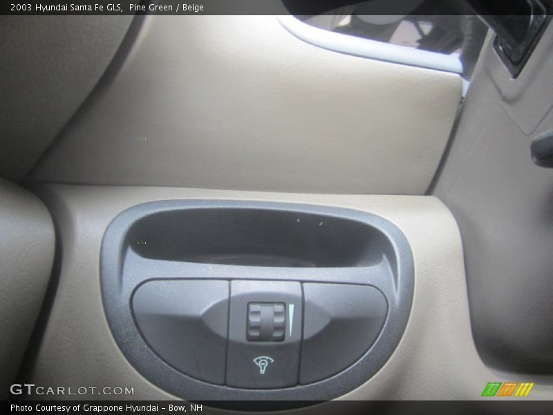 Pine Green / Beige 2003 Hyundai Santa Fe GLS