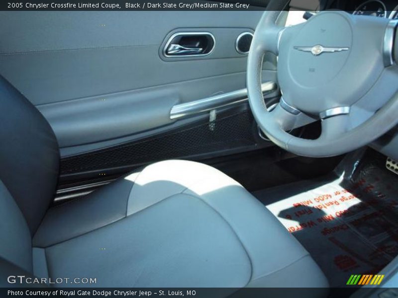 Black / Dark Slate Grey/Medium Slate Grey 2005 Chrysler Crossfire Limited Coupe