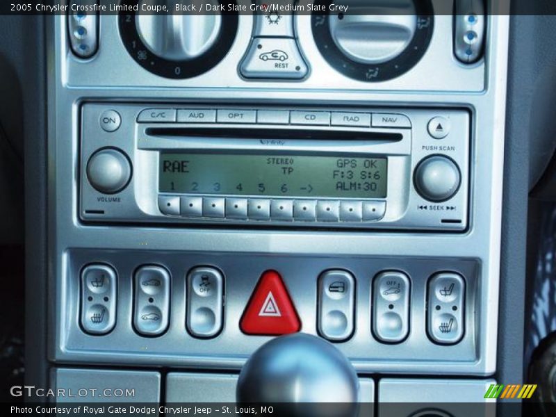 Controls of 2005 Crossfire Limited Coupe