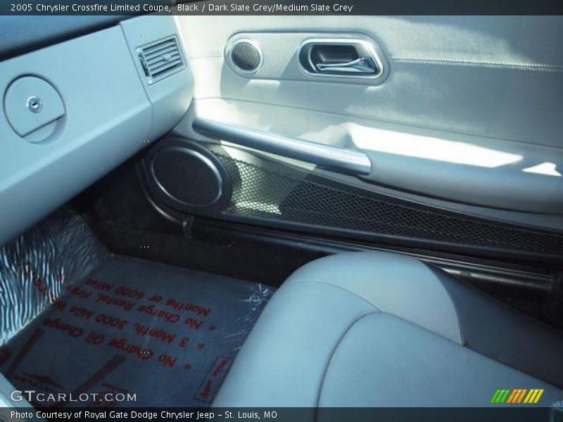 Black / Dark Slate Grey/Medium Slate Grey 2005 Chrysler Crossfire Limited Coupe