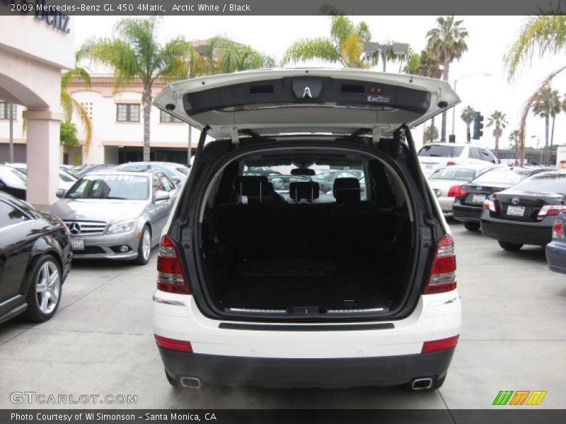 Arctic White / Black 2009 Mercedes-Benz GL 450 4Matic