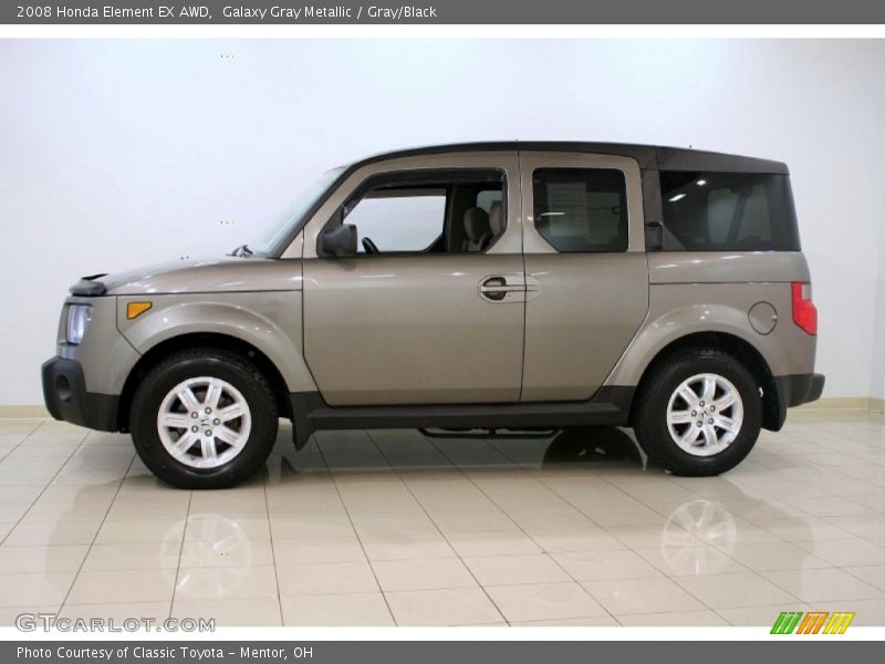 Galaxy Gray Metallic / Gray/Black 2008 Honda Element EX AWD