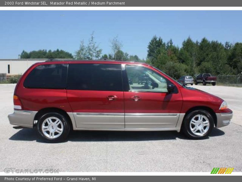  2003 Windstar SEL Matador Red Metallic