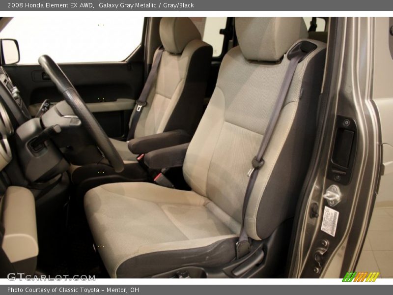 Galaxy Gray Metallic / Gray/Black 2008 Honda Element EX AWD