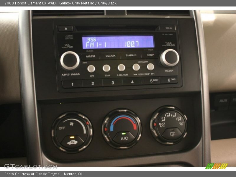 Galaxy Gray Metallic / Gray/Black 2008 Honda Element EX AWD