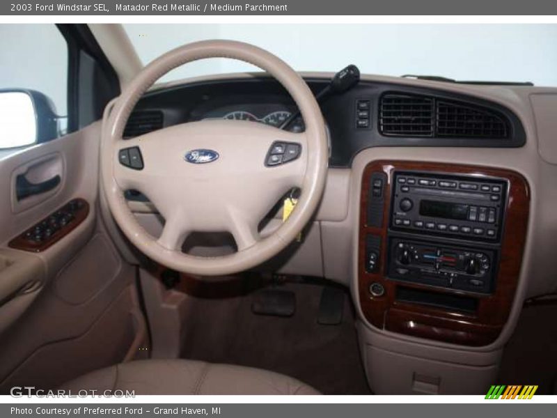 Dashboard of 2003 Windstar SEL