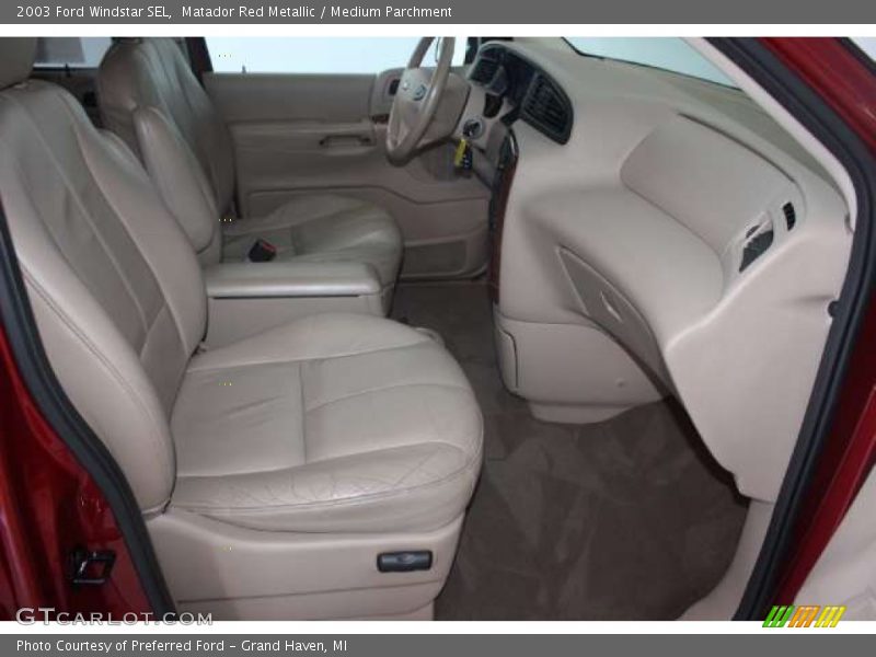 Matador Red Metallic / Medium Parchment 2003 Ford Windstar SEL