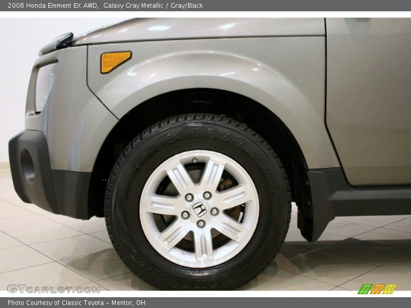 Galaxy Gray Metallic / Gray/Black 2008 Honda Element EX AWD