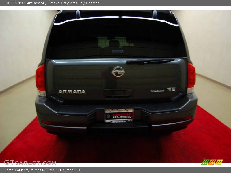 Smoke Gray Metallic / Charcoal 2010 Nissan Armada SE