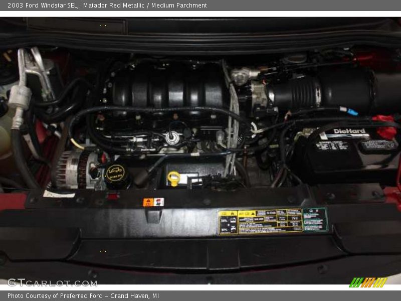  2003 Windstar SEL Engine - 3.8 Liter OHV 12 Valve V6