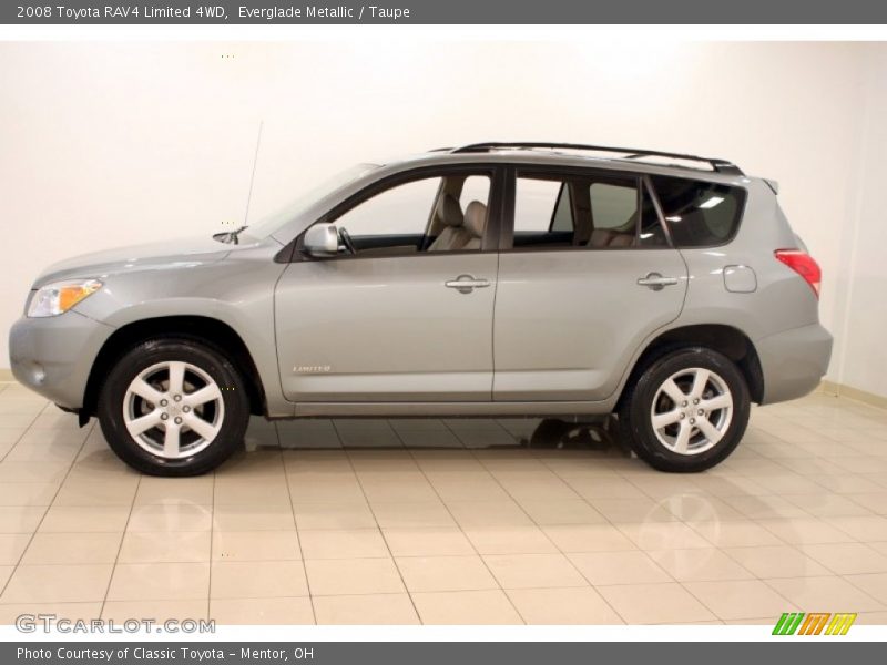 Everglade Metallic / Taupe 2008 Toyota RAV4 Limited 4WD
