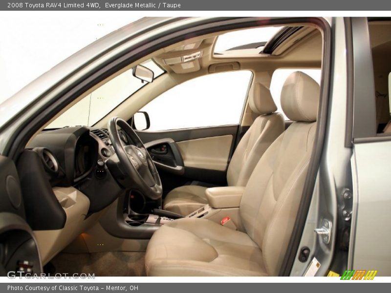 Everglade Metallic / Taupe 2008 Toyota RAV4 Limited 4WD