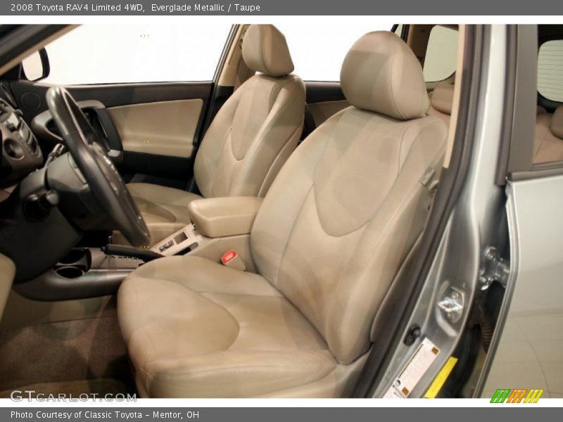 Everglade Metallic / Taupe 2008 Toyota RAV4 Limited 4WD