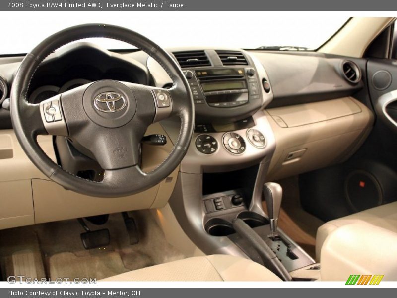 Everglade Metallic / Taupe 2008 Toyota RAV4 Limited 4WD
