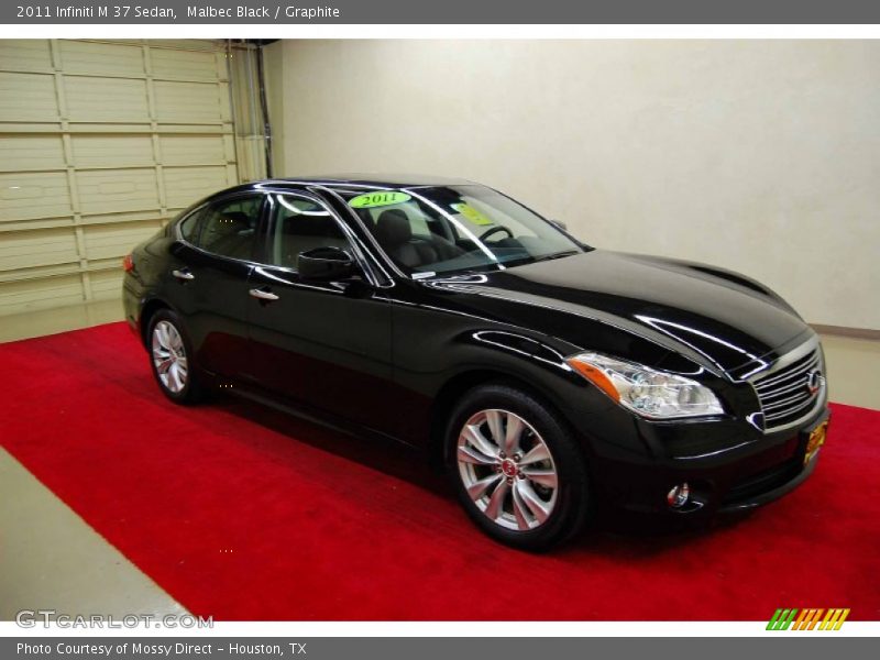 Malbec Black / Graphite 2011 Infiniti M 37 Sedan