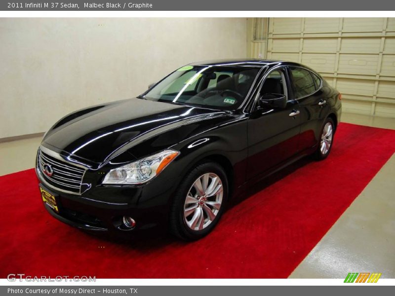 Malbec Black / Graphite 2011 Infiniti M 37 Sedan